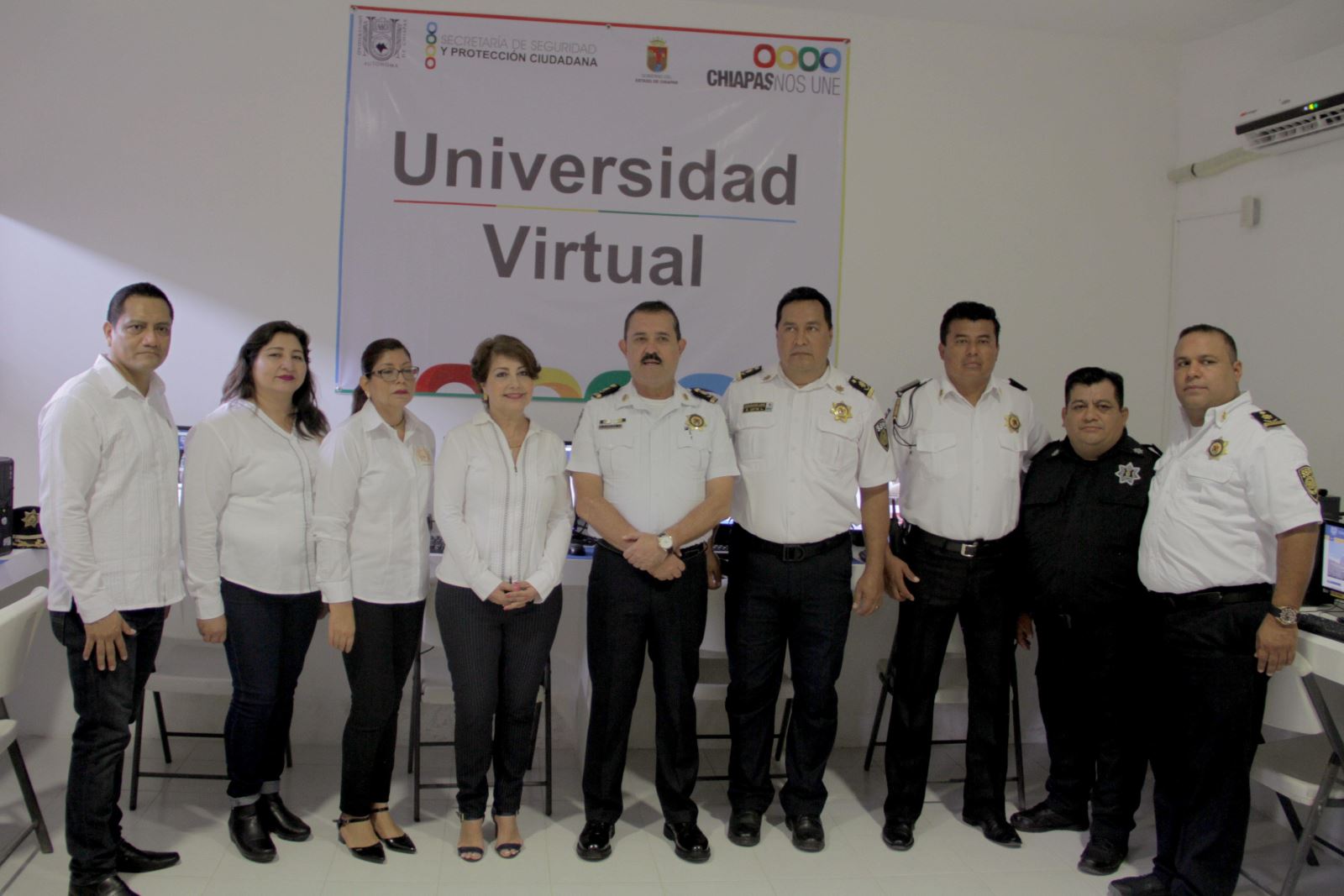 SSP y UNACH aperturan la Universidad Virtual en el Cerss No. 14 “El Amate”