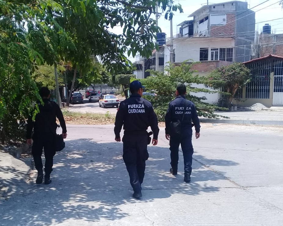 Despliega SSP operativo pie tierra en colonia 24 de Junio