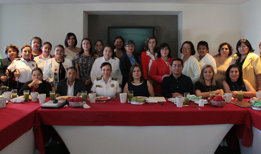 Secretaria de Seguridad se reúne con Asociación de Mujeres Empresarias