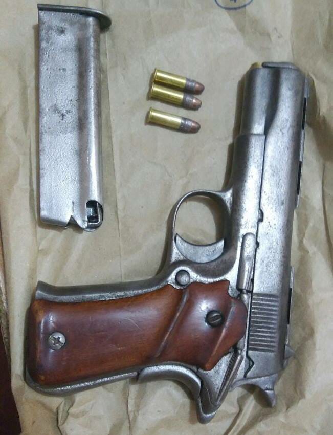 SSP incauta cuatro armas de fuego en acciones de seguridad