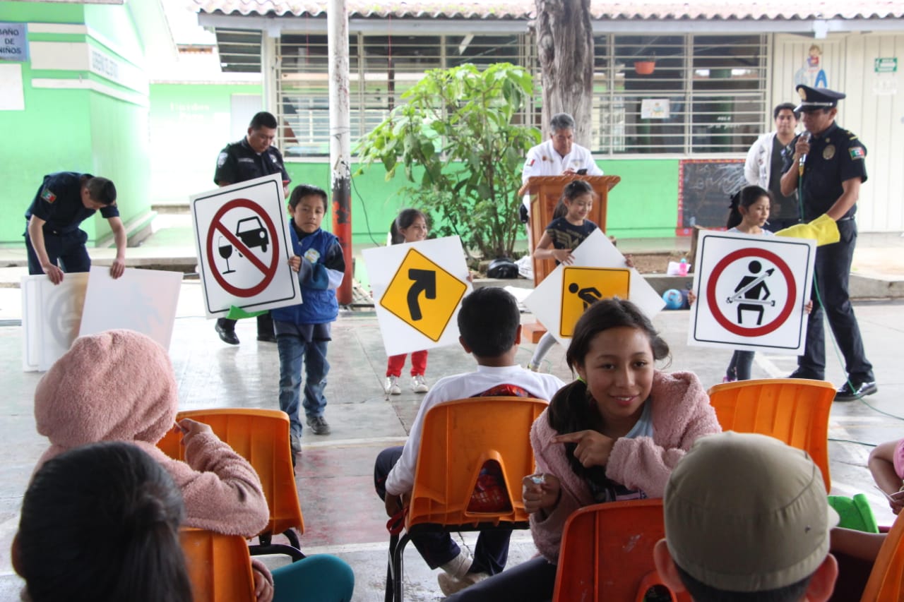 SSP llevó cursos de Educación Vial a 27 municipios de Chiapas
