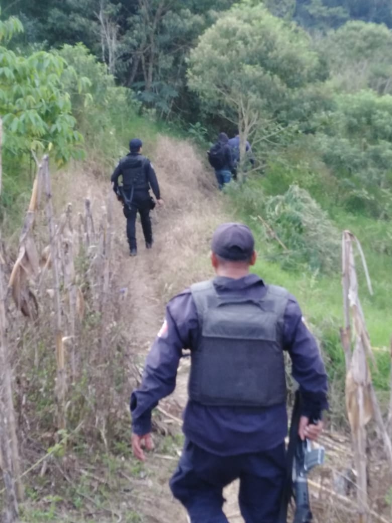SSP vigila zona limítrofe entre Chenalhó y Aldama