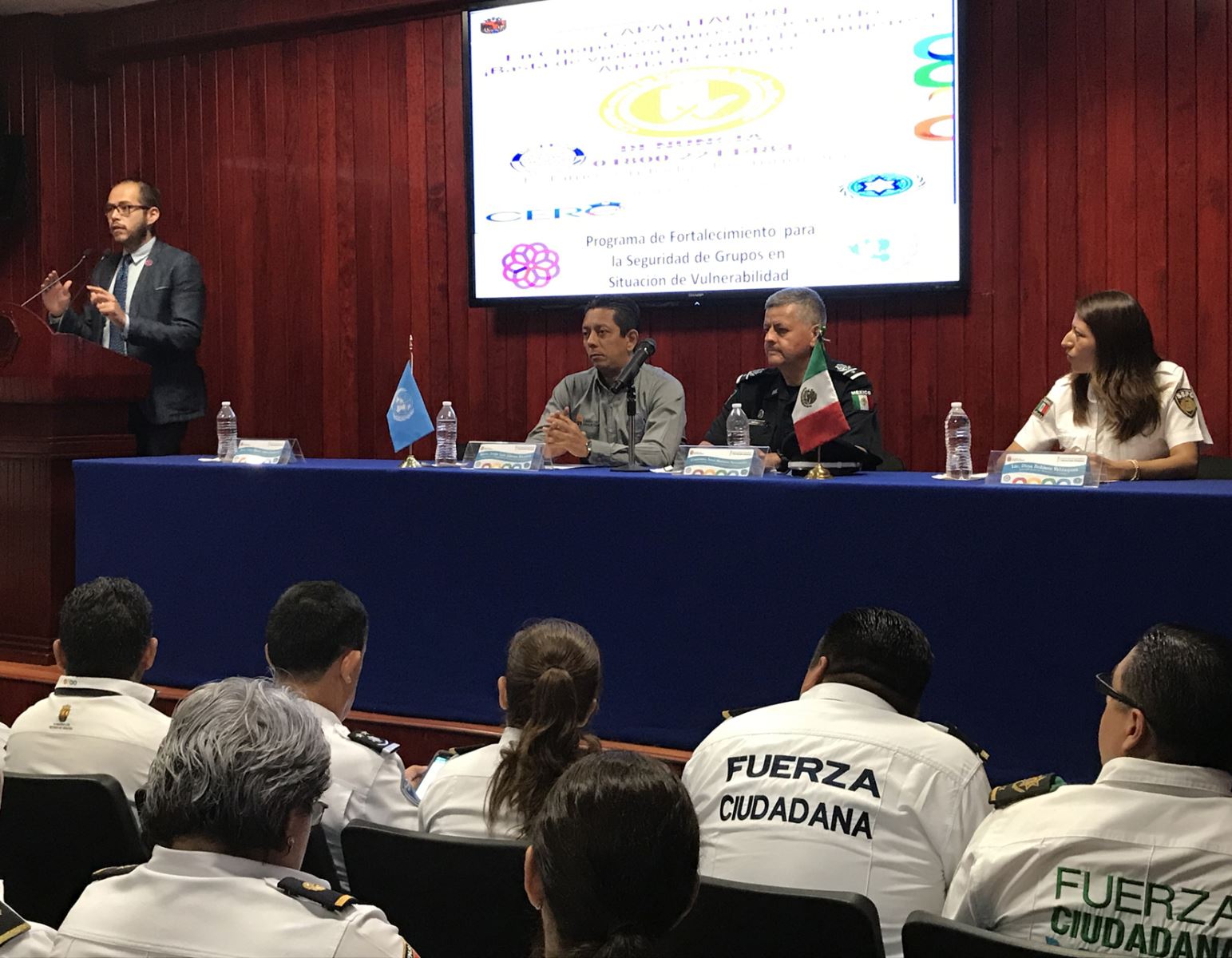 Policías de la SSP comprometidos a fortalecer protección y atención a víctimas 