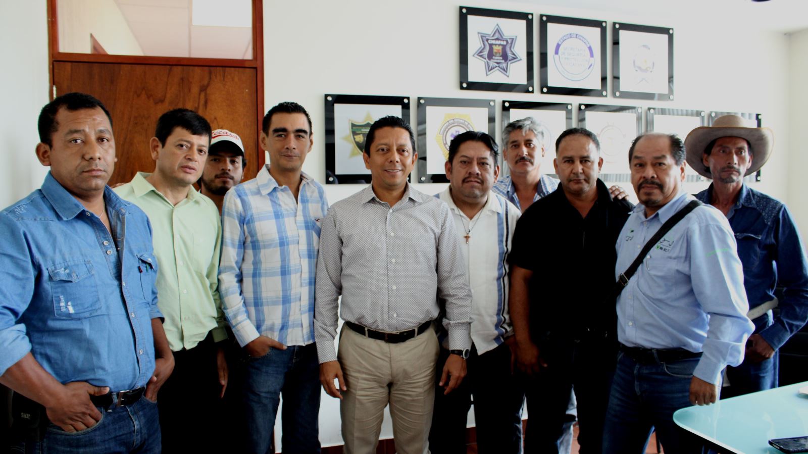 Titular de la SSP acuerda fortalecer los Cuerpos de Vigilancia Ejidal o Comunal