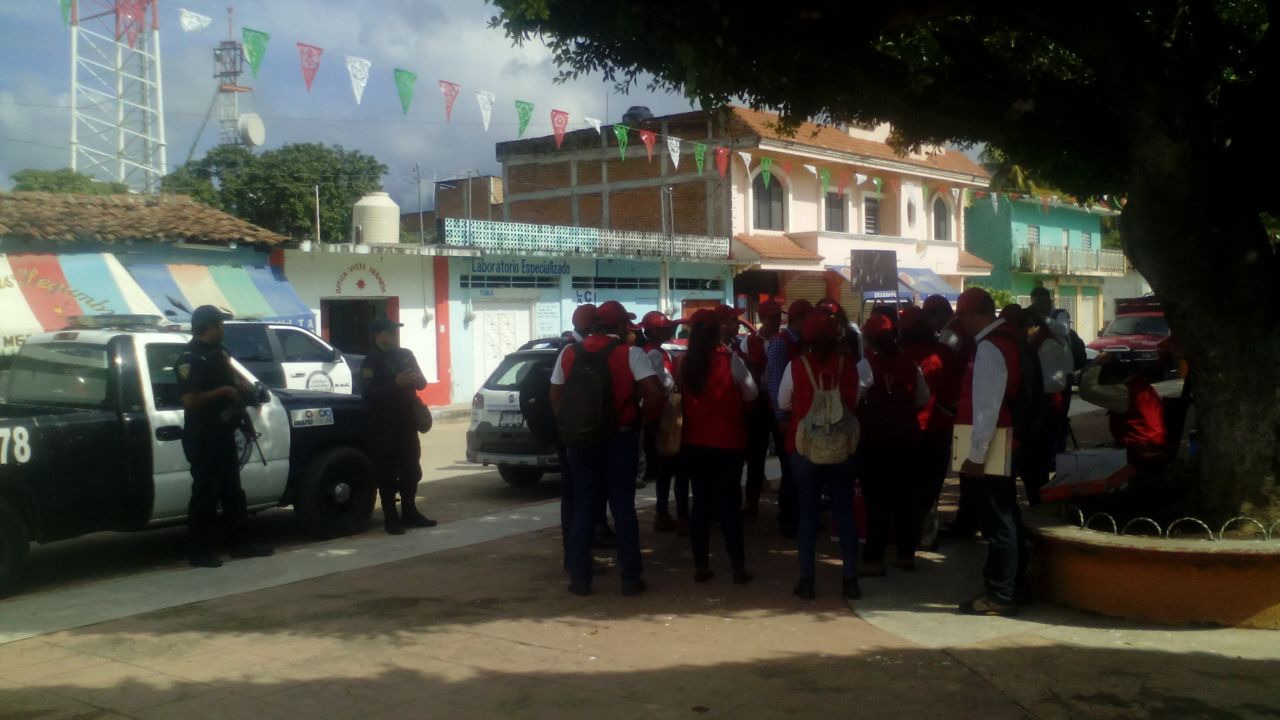 Inicia Operativo SSP y Policía Federal, para entrega de recursos para damnificados por sismo