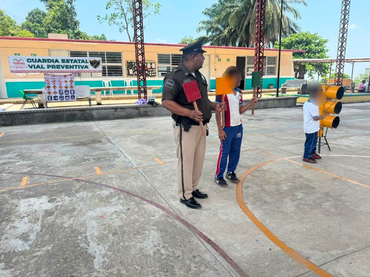 Guardia Vial Preventiva lleva programa de educación vial a Escuintla