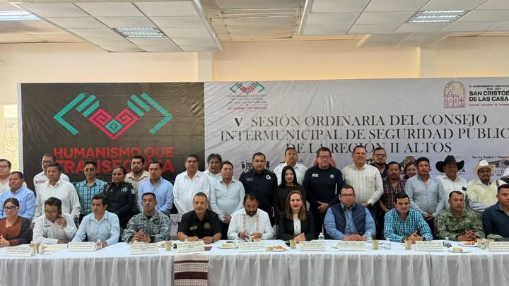 Participa USEPS en la V Sesión Ordinaria del Consejo Intermunicipal de Seguridad Pública Región II Altos