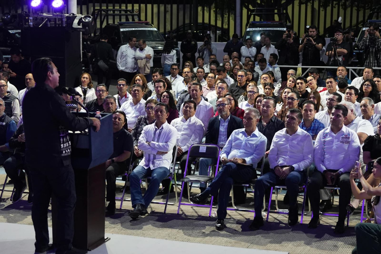 El Secretario de Seguridad del Pueblo, asistió a la presentación del programa “Cero Impunidad” 