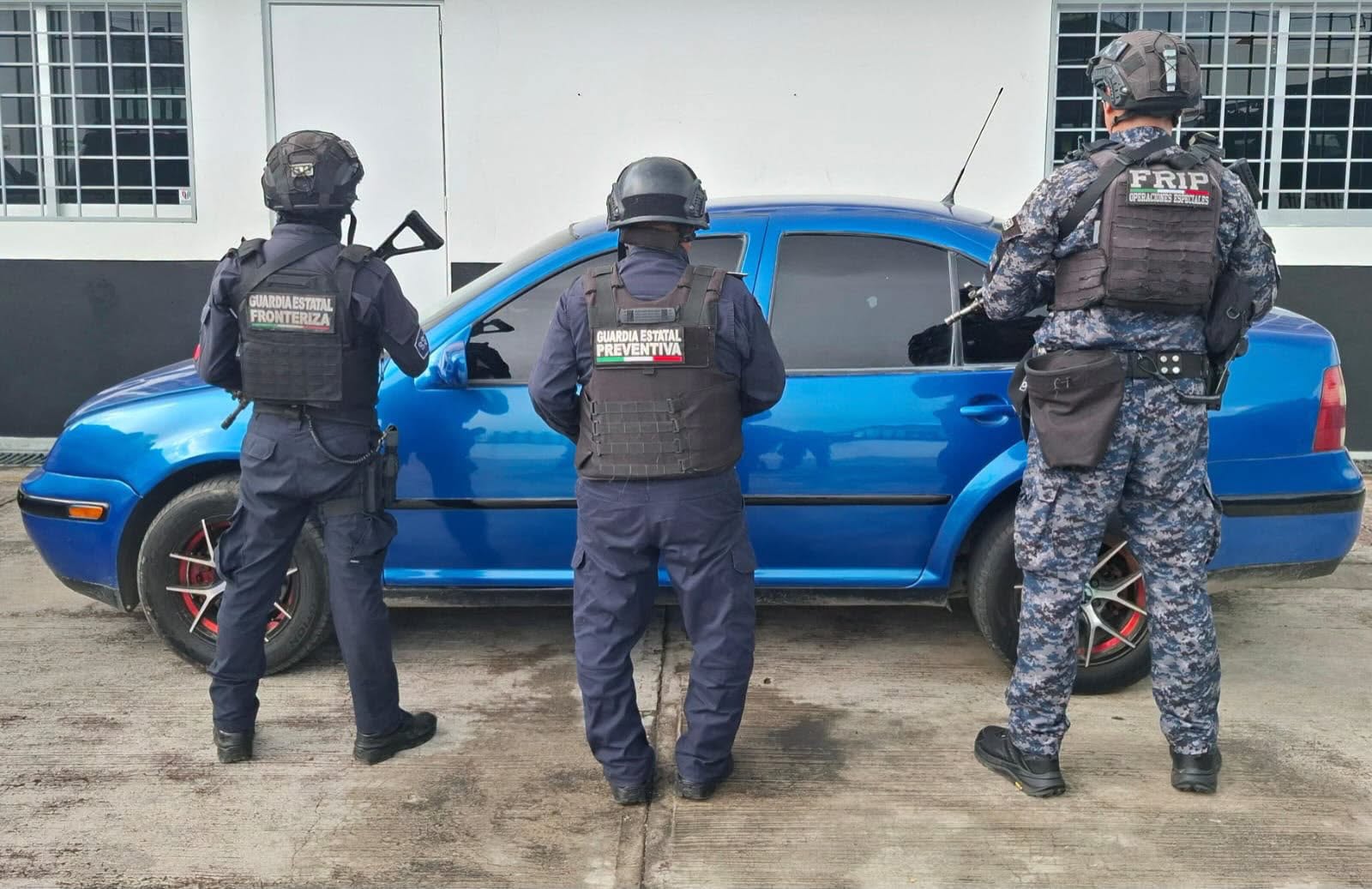Recuperan vehículo en estado de abandono en Tapachula