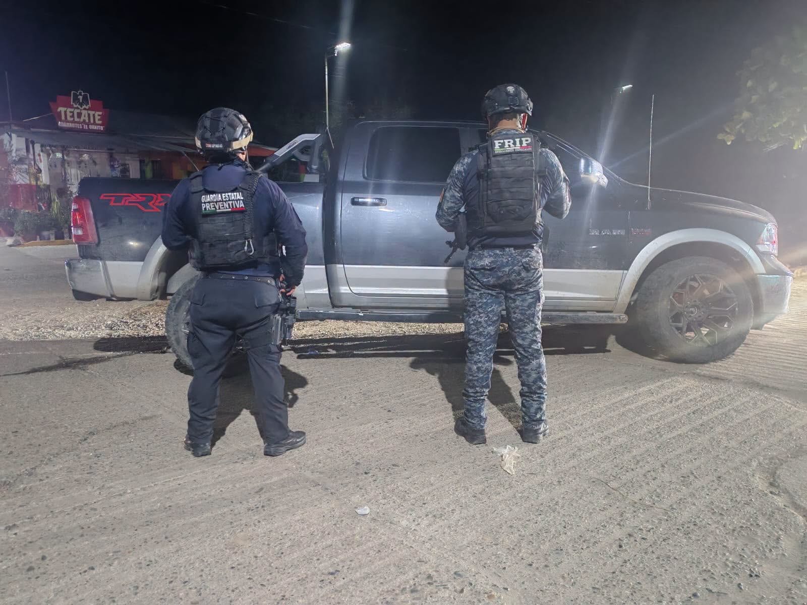 Asegura SSP vehículo en estado de abandono en Chiapilla