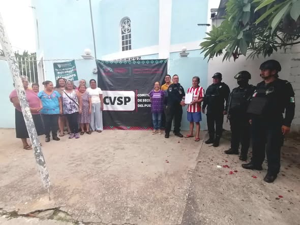 Se suma Penipak Norte a los Comités Vecinal de Seguridad del Pueblo