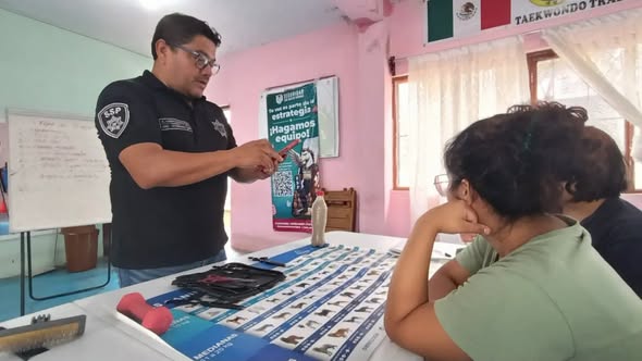 Realiza Unidad de Prevención del Delito Taller Básico de Estética Canina en La Popular