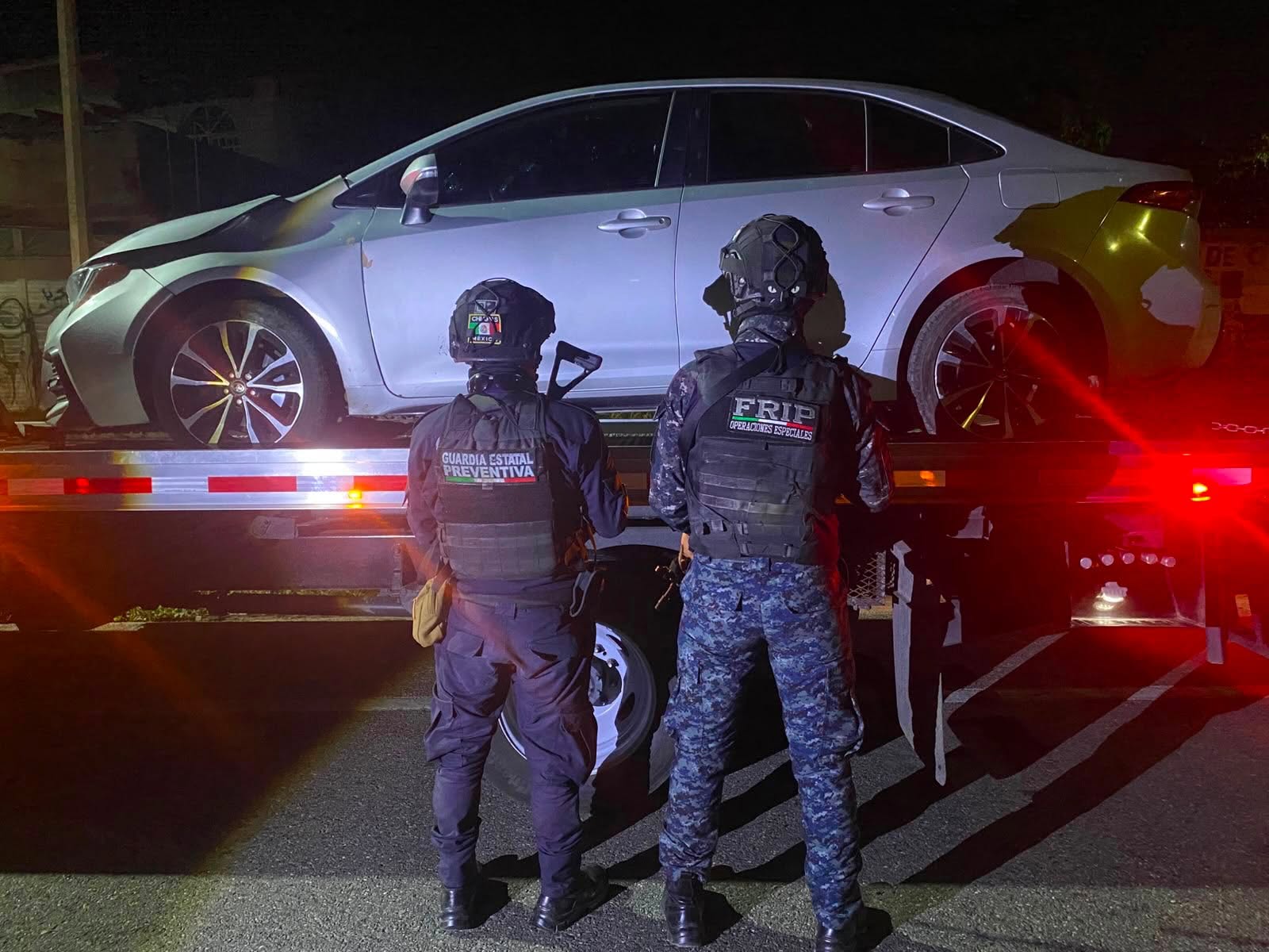 SSP recupera vehículo con reporte de robo
