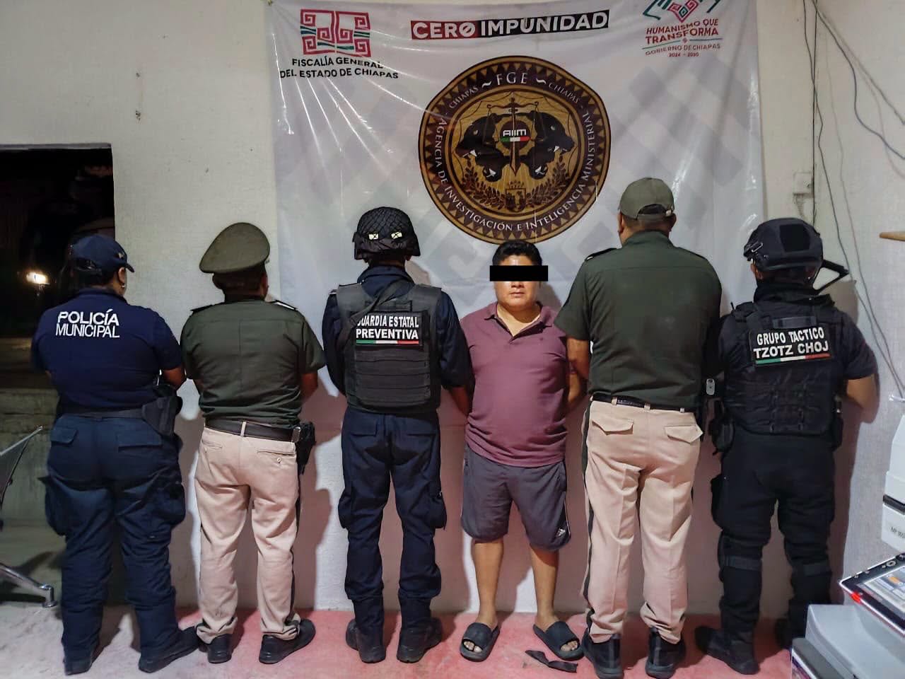 Presunto responsable del delito de lesiones detenido en hechos de tránsito