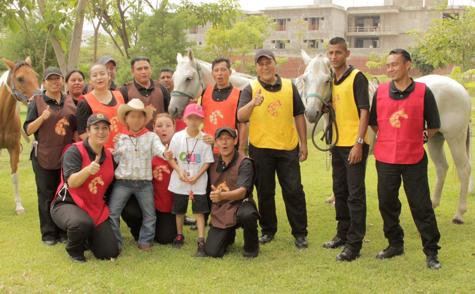 Personal de Equinoterapia de la SSP, visita CRIT Chiapas