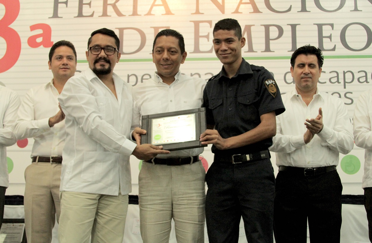 SSP recibe reconocimiento por inclusión laboral a personas con discapacidad