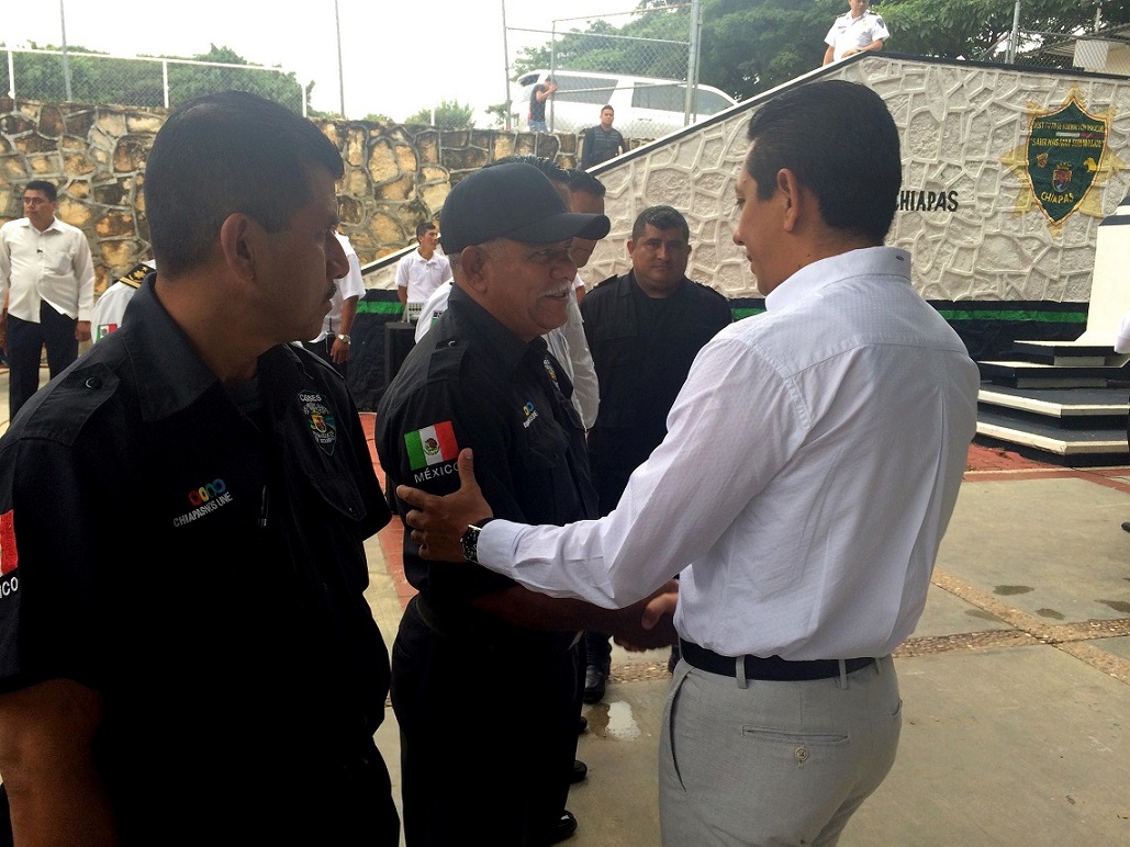Reconocen labor de policías de la SSP