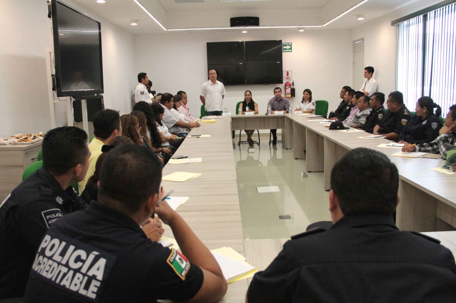 Segob capacita a policías de la SSP en atención a víctimas del delito