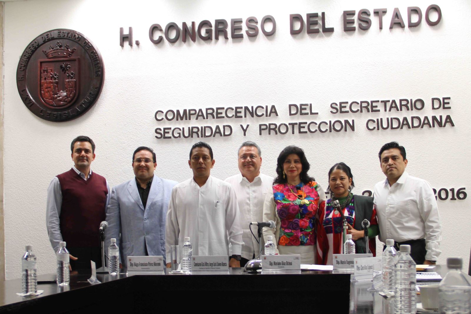 Chiapas cuenta con instituciones policiacas dignas, confiables y cercanas a la gente: Llaven Abarca