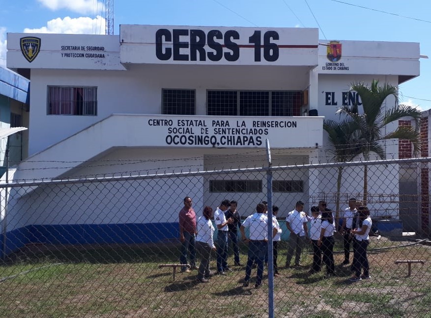 SSP realizó simulacro al interior de los Cerss