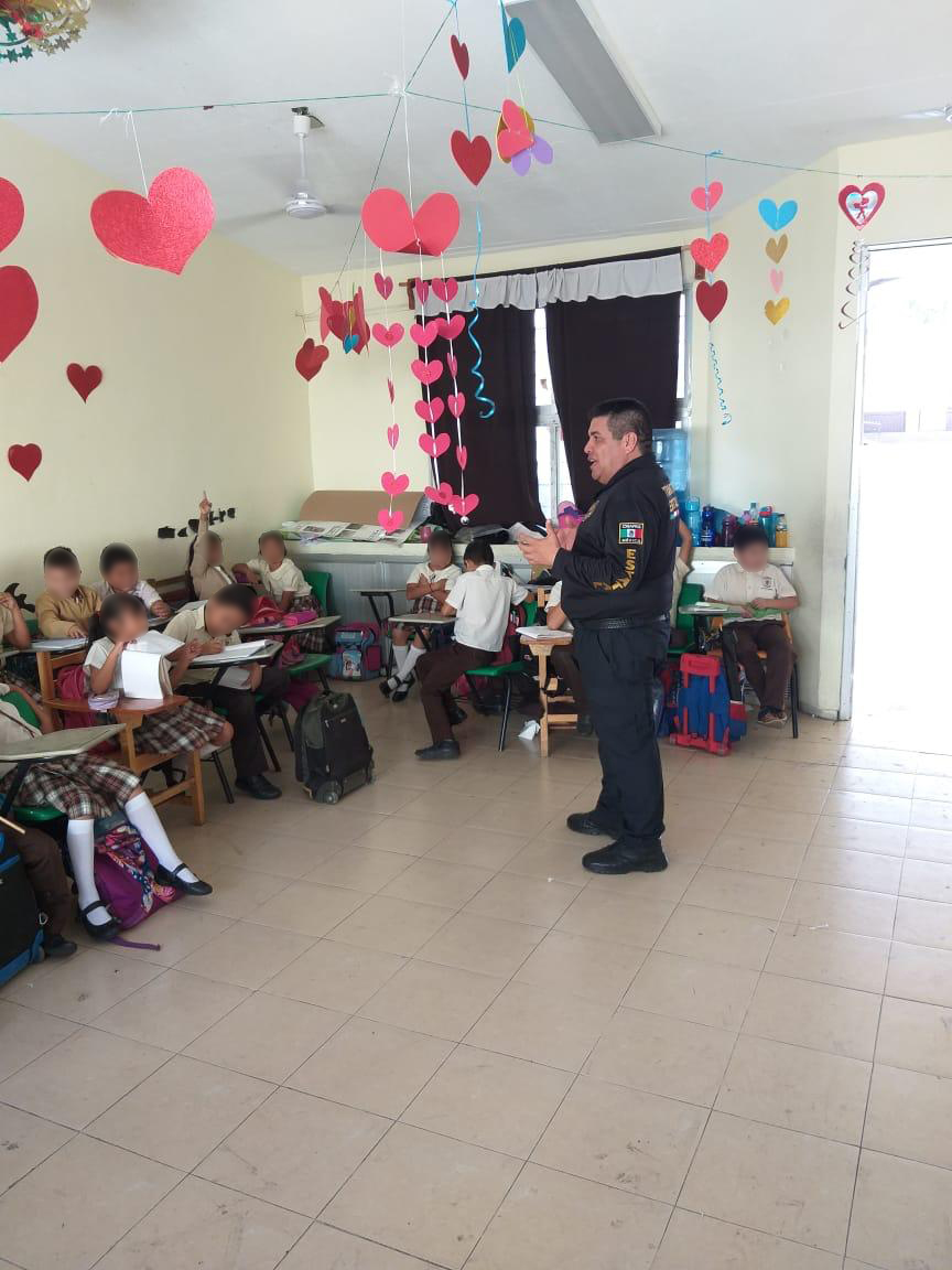 SSP imparte educación vial en escuelas de Chiapas