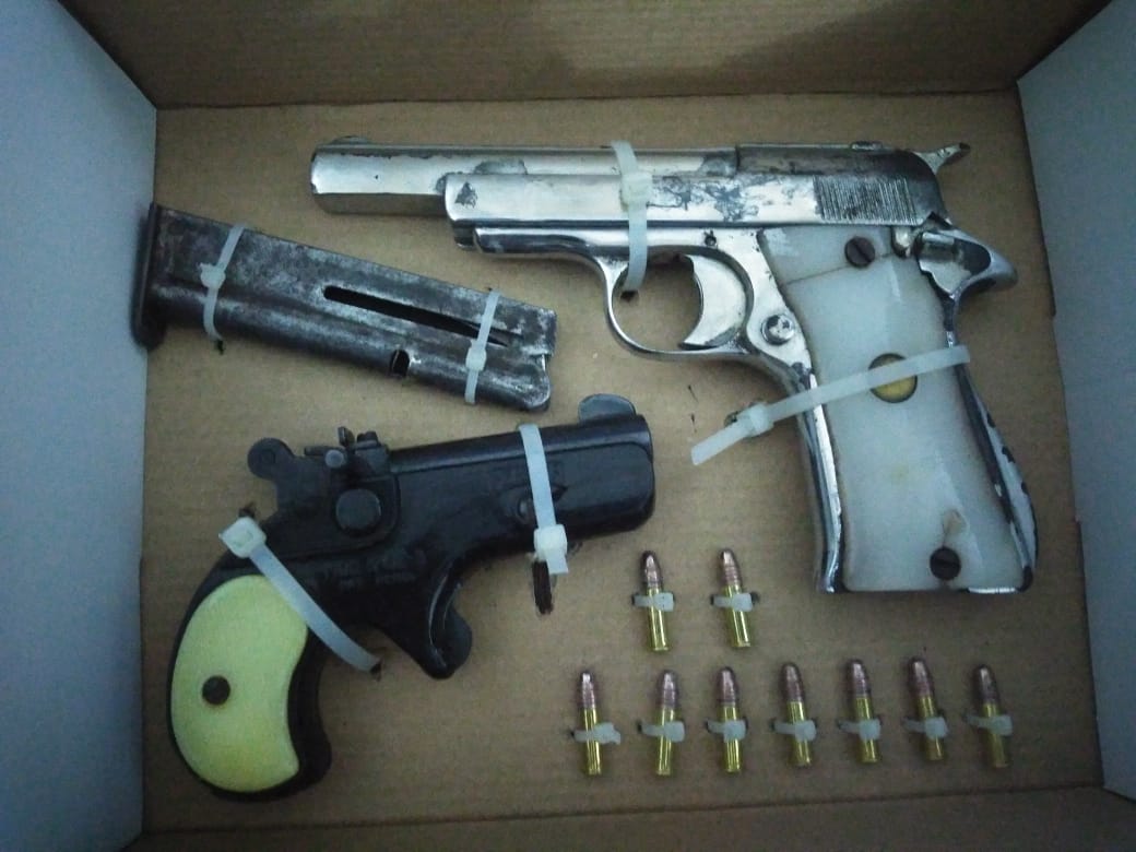 SSP detiene a tres personas en posesión de arma de fuego en Huehuetán
