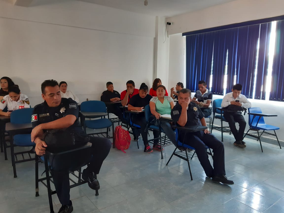 SSP Y CNDH CAPACITAN A POLICÍAS SOBRE DERECHOS HUMANOS