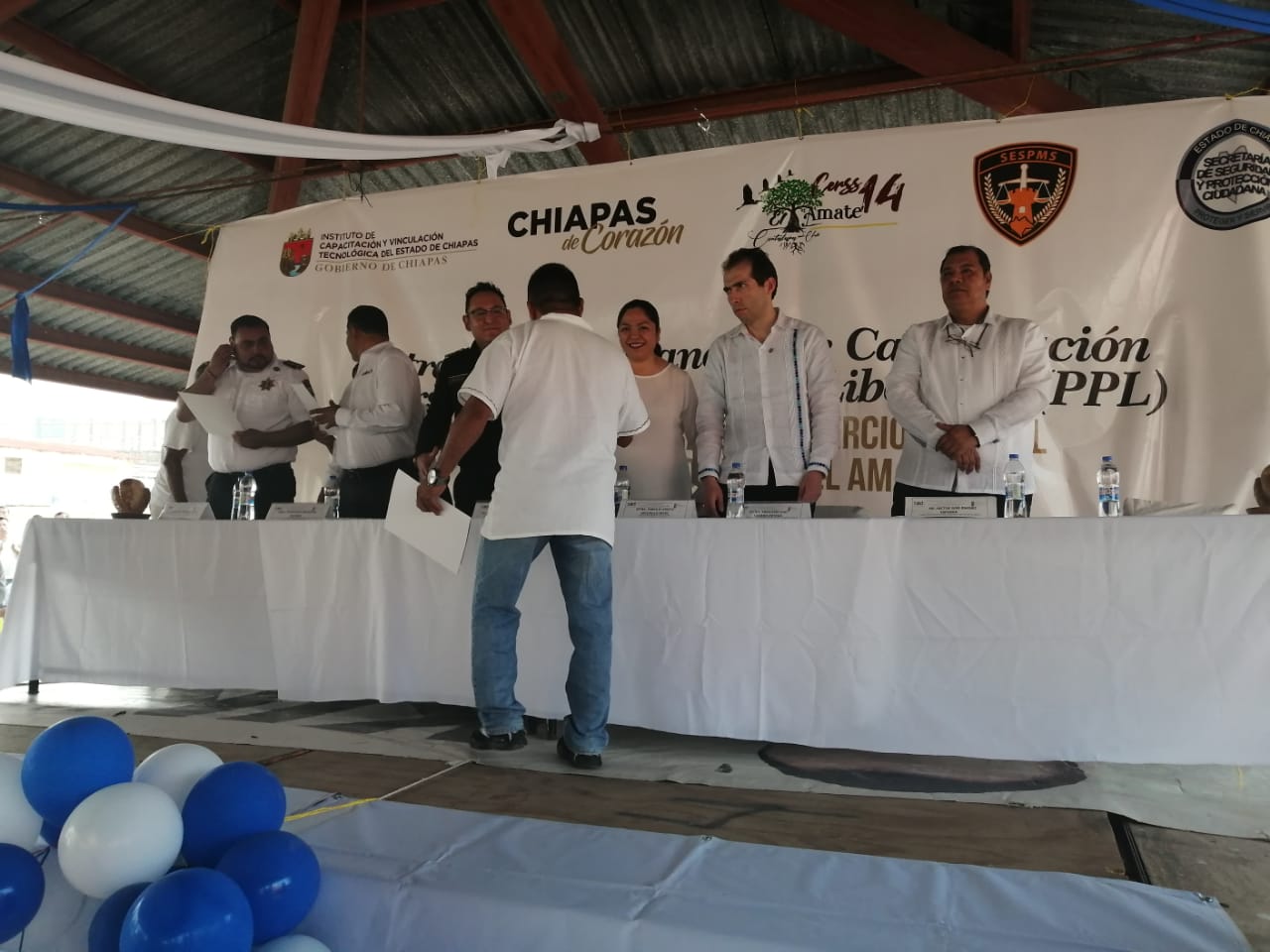 Entrega SSP 742  constancias de capacitación a personas privadas de su libertad