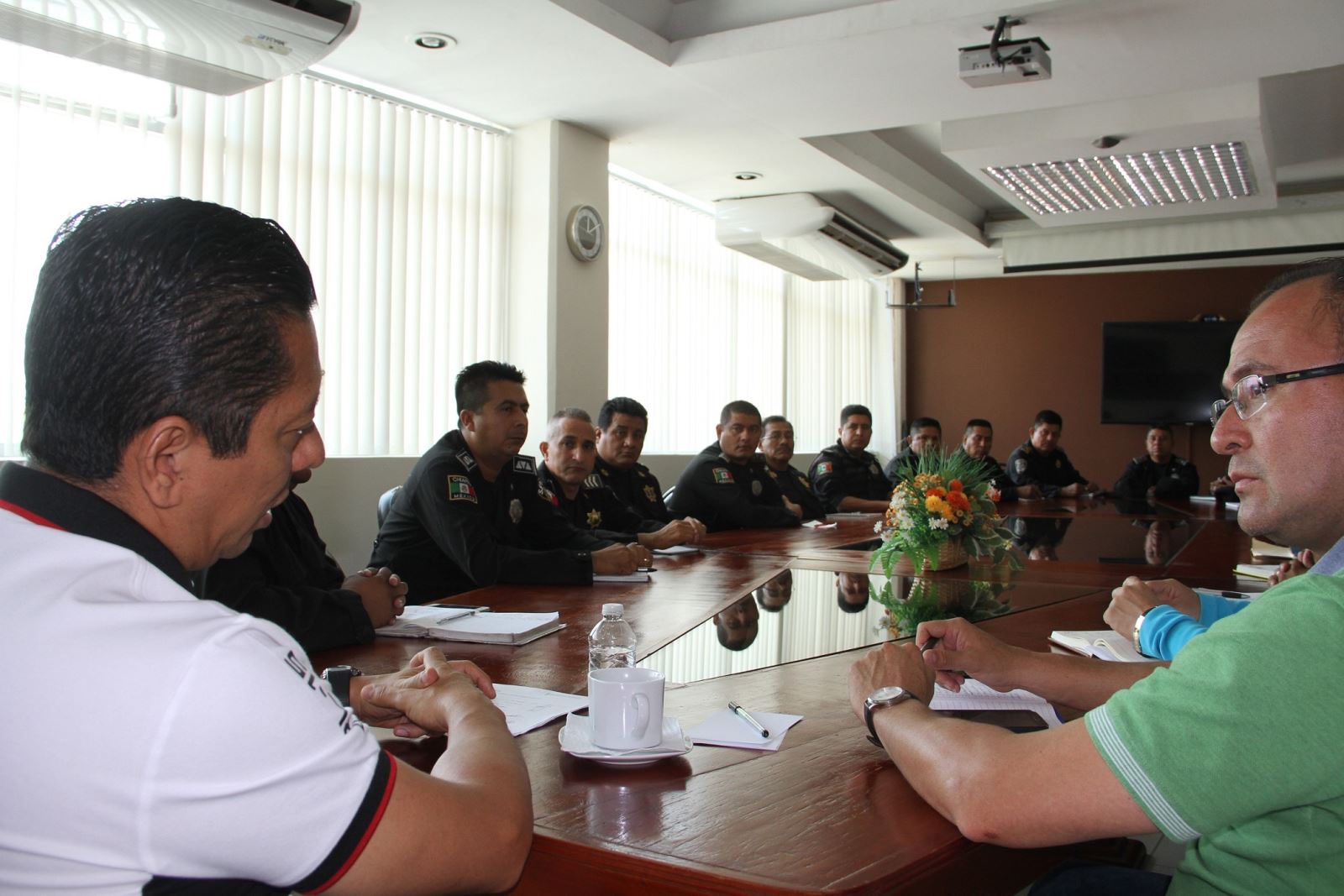 Titular de la SSP releva del cargo a los 20 mandos de la Policía Estatal Preventiva