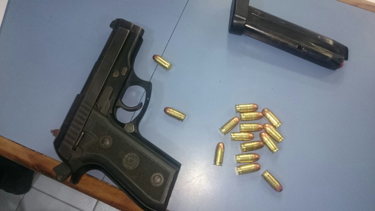 SSP, en coordinación operativa, asegura arma y cartuchos en punto de control