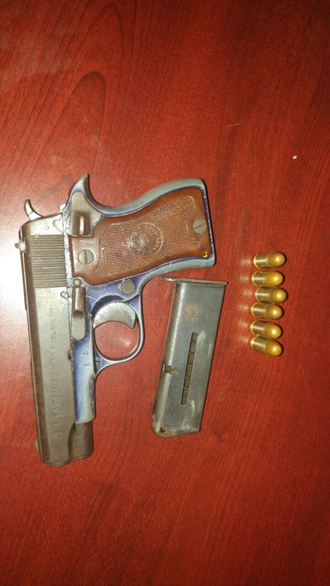 SSP y Policía municipal detienen a sujeto con un arma de fuego