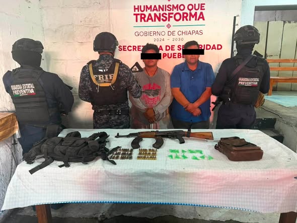 Repelen agresión armada, neutralizan a dos presuntos generadores de violencia y detienen a dos personas 