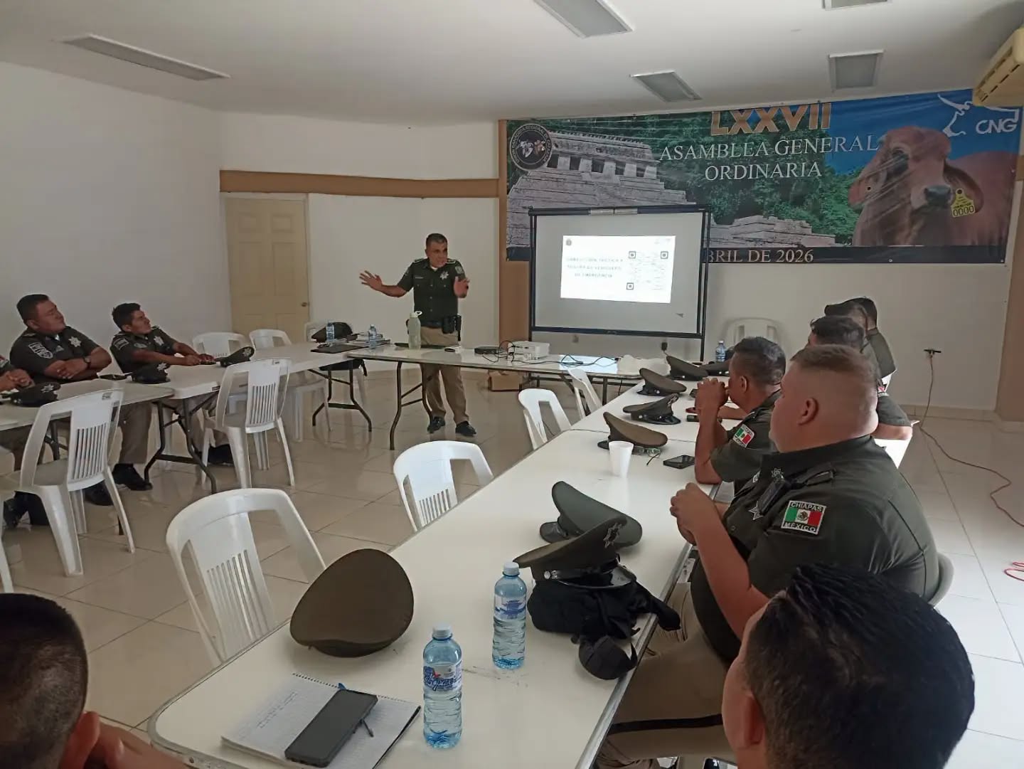 Se capacita Guardia Vial Preventiva  en “Conducción Táctica y Segura en Vehículos de Emergencia”