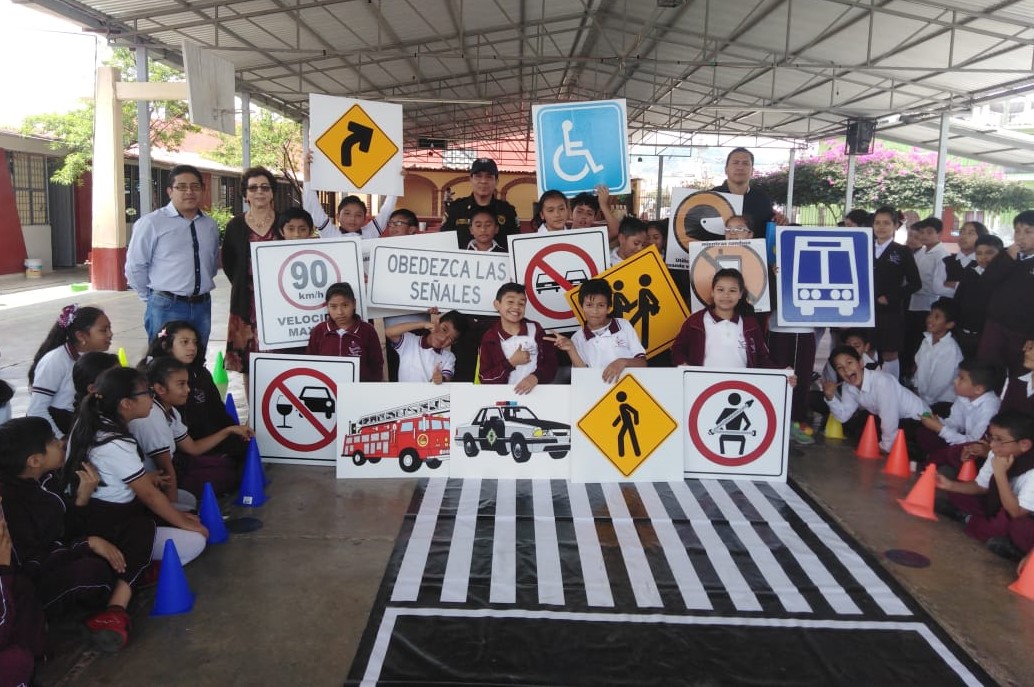 SSP fomenta cultura vial en escuelas de San Cristóbal y Jiquipilas