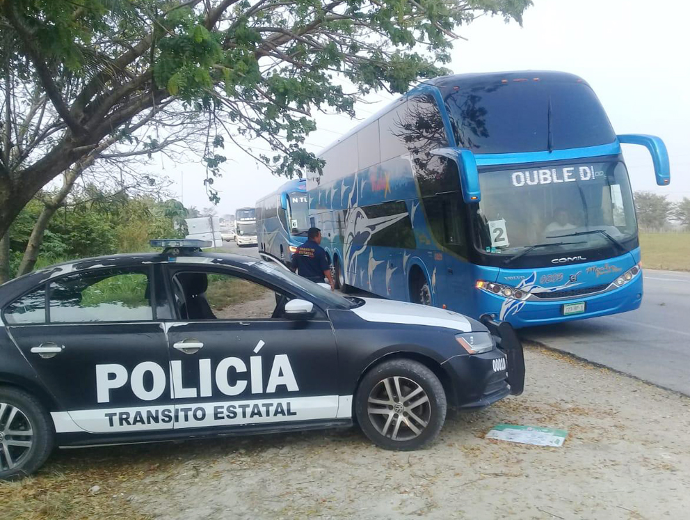SSP escolta a turistas nacionales que visitan Chiapas