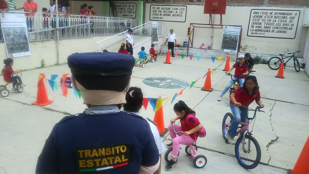 SSP sigue forjando buenos conductores y peatones en Chiapas