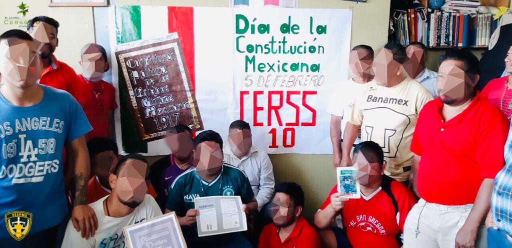 SSP celebra 103 Aniversario de la Constitución en CERSS de Chiapas