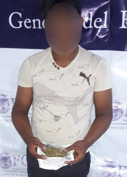 Detiene SSP a persona con droga en la carretera Tonalá-Tapachula