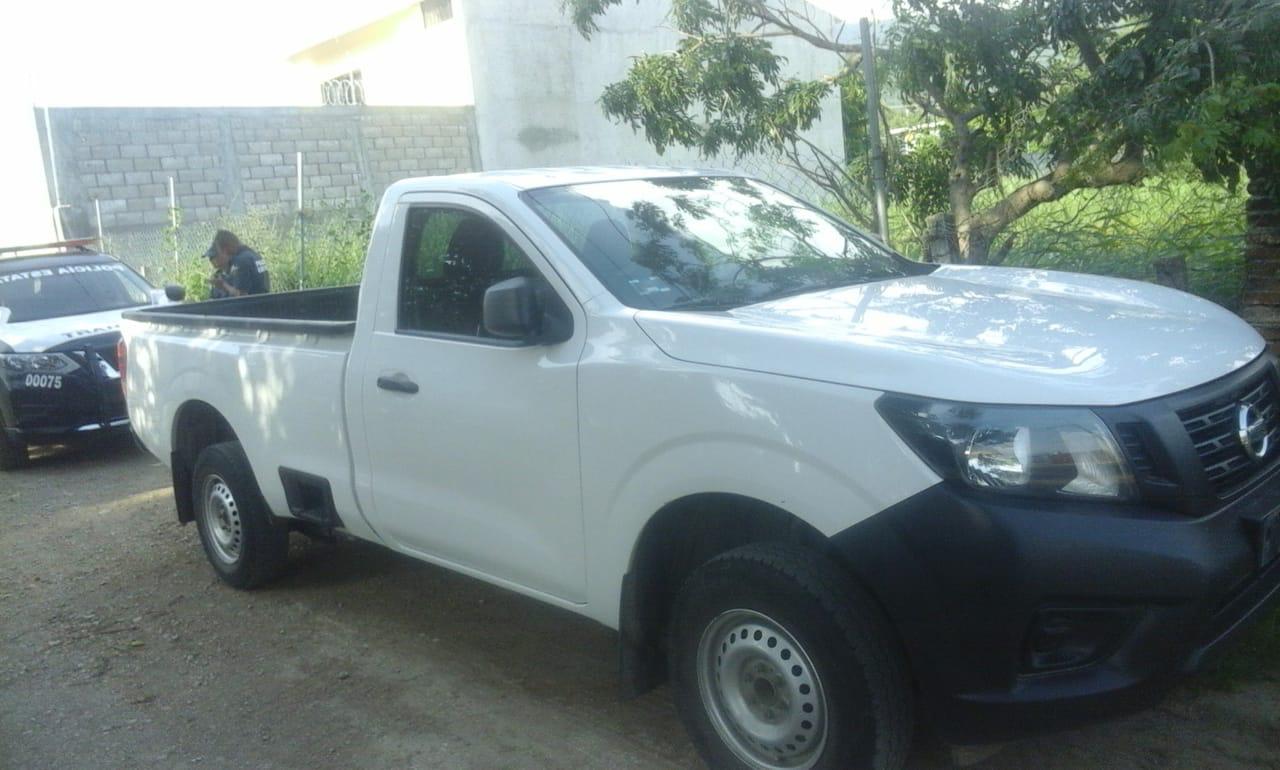 SSP RECUPERA CAMIONETA CON REPORTE DE ROBO