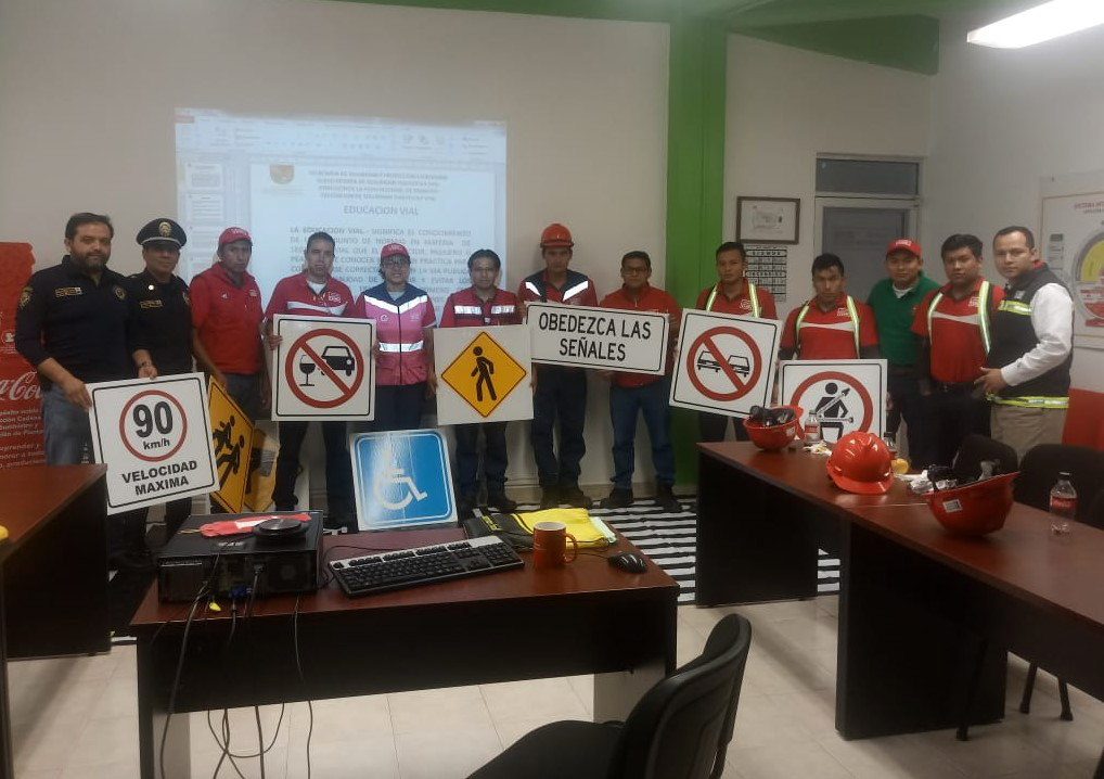 SSP previene accidentes con curso de educación vial