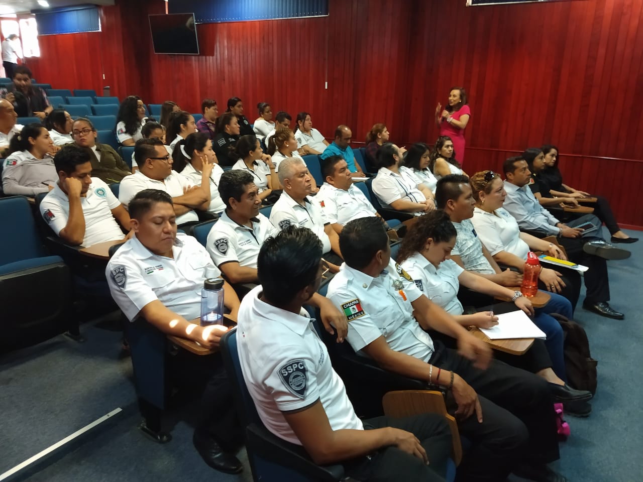 Sensibiliza SSP a policías en alerta de violencia de género