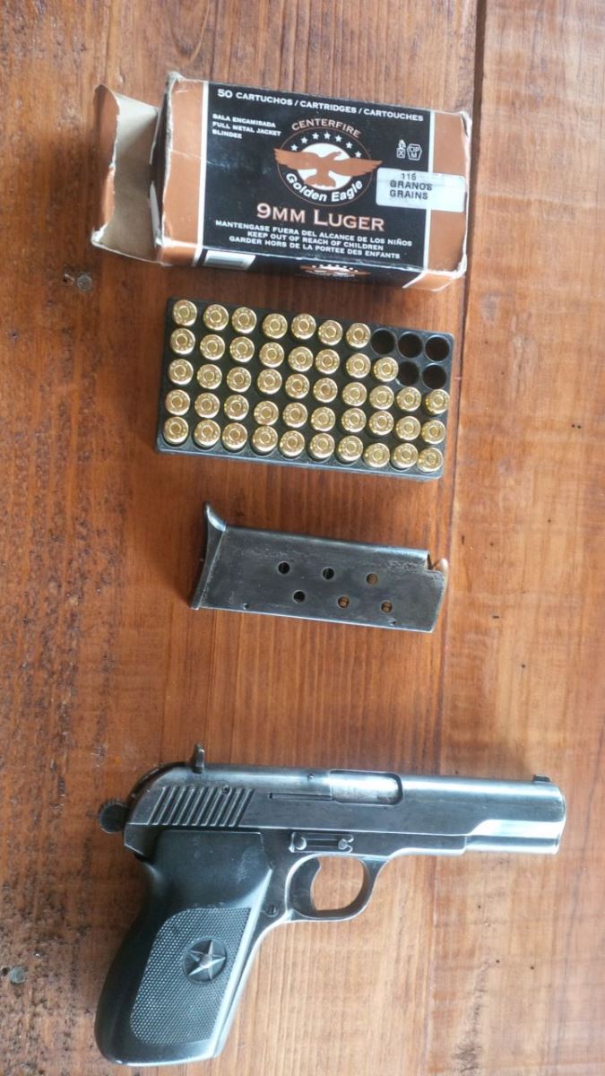 SSP y Policía Municipal detienen a 4 personas con armas de fuego y cartuchos útiles
