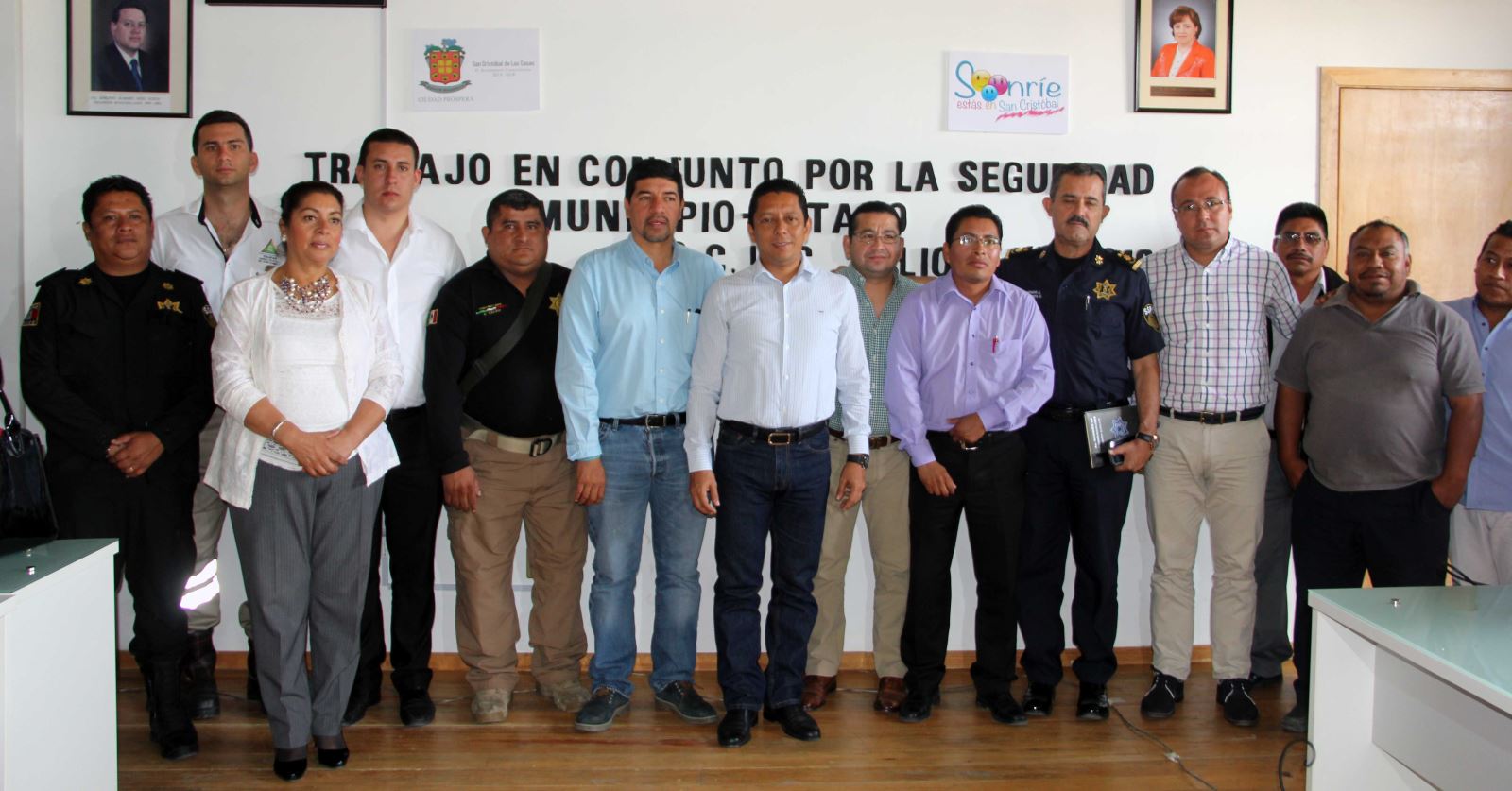 Titular de la SSP atiende demandas de pobladores de la zona Norte y se implementa operativo especial
