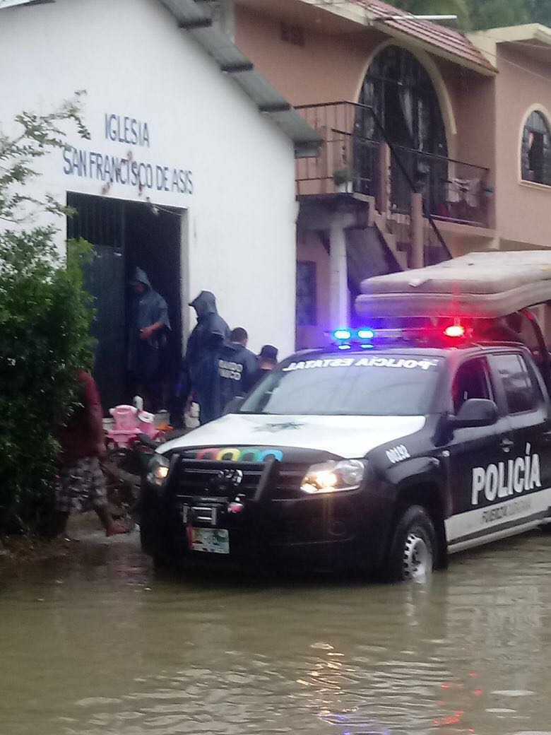 SSP auxilia a municipios vulnerables por el frente frío número 25