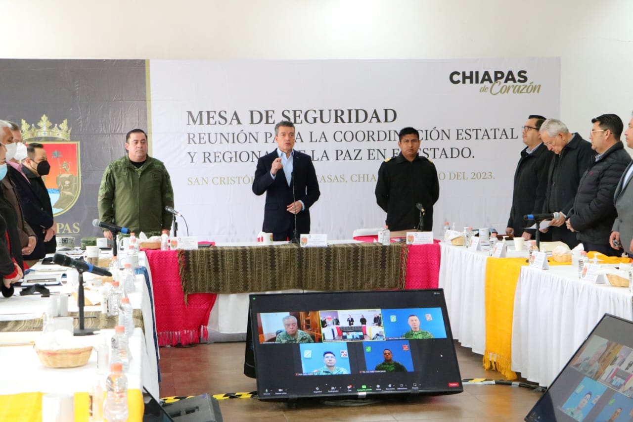 Reconoce Rutilio Escandón principios y valores del pueblo de Chiapas, suman 72 horas de saldo blanco