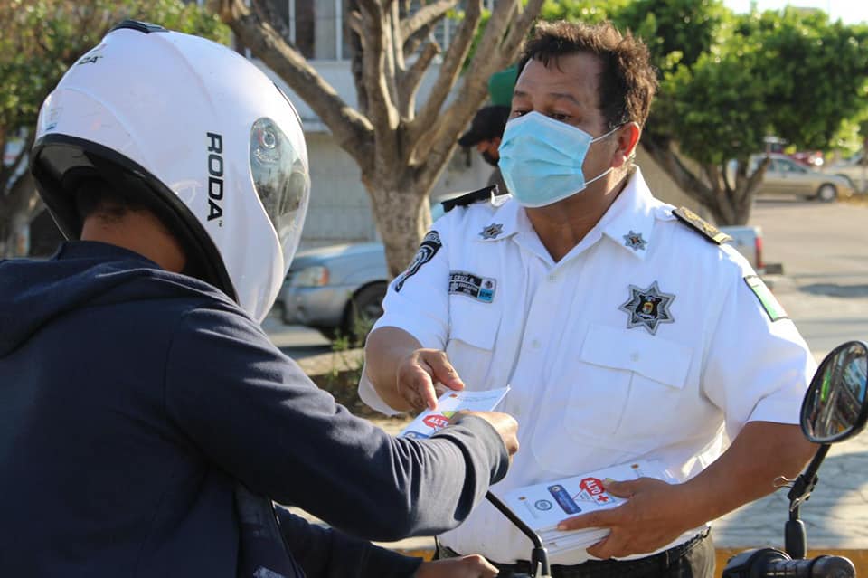 Realiza SSyPC campaña para prevenir accidentes de tránsito en Chiapas