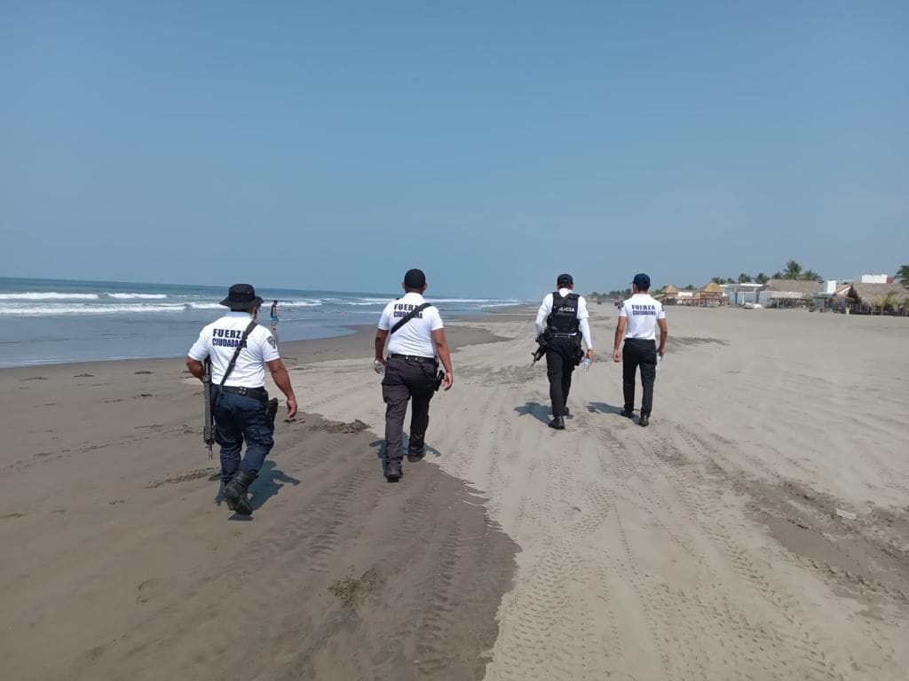 SEMANA SANTA 2023 || Realiza SSyPC operativo preventivo en Puerto Arista y Playa del Sol