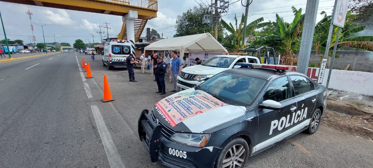 SEMANA SANTA 2023 || Realiza SSyPC operativo preventivo en Acapetahua, Huehuetán y Villa Comaltitlán 