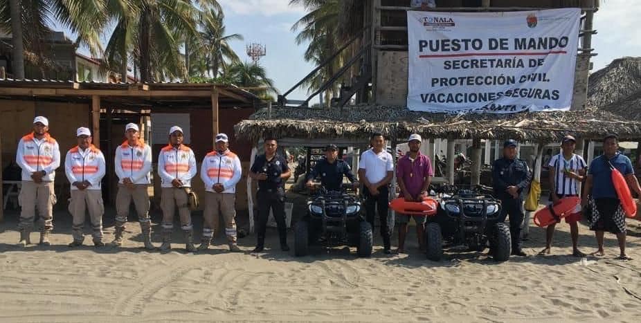 SEMANA SANTA 2023 || SSyPC realiza patrullajes en playas de Tonalá 