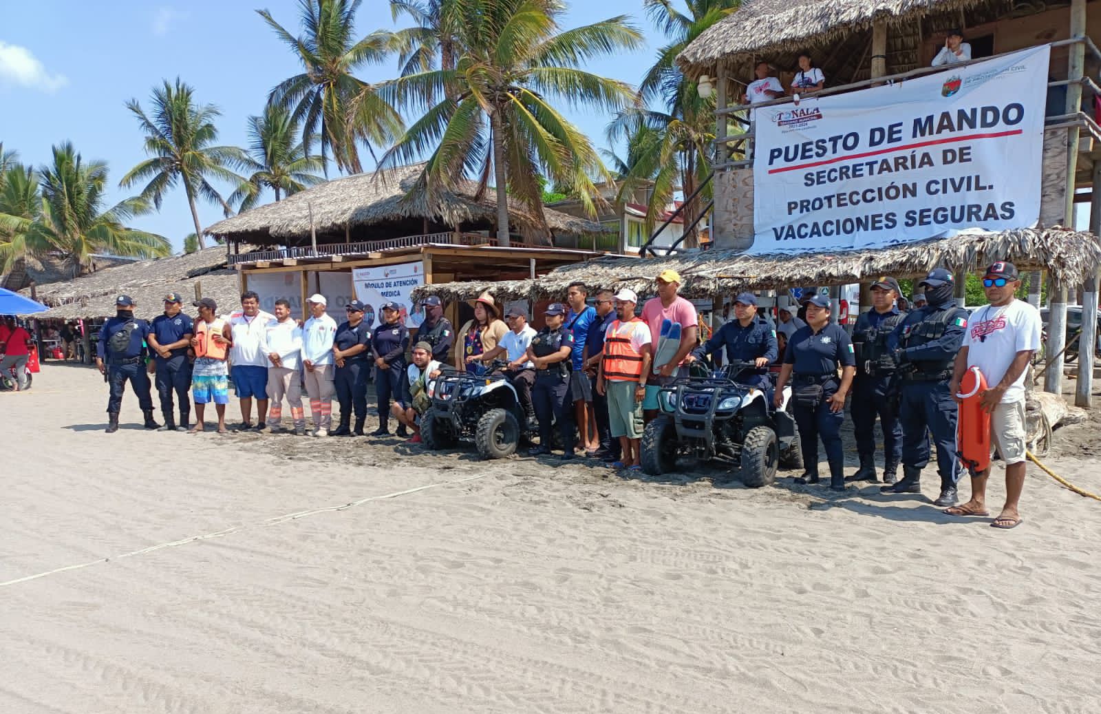 SEMANA SANTA 2023 || Realiza SSyPC operativo preventivo en Tonalá y Pijijiapan 